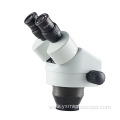 7-45x zoom stereo microscope binocular head